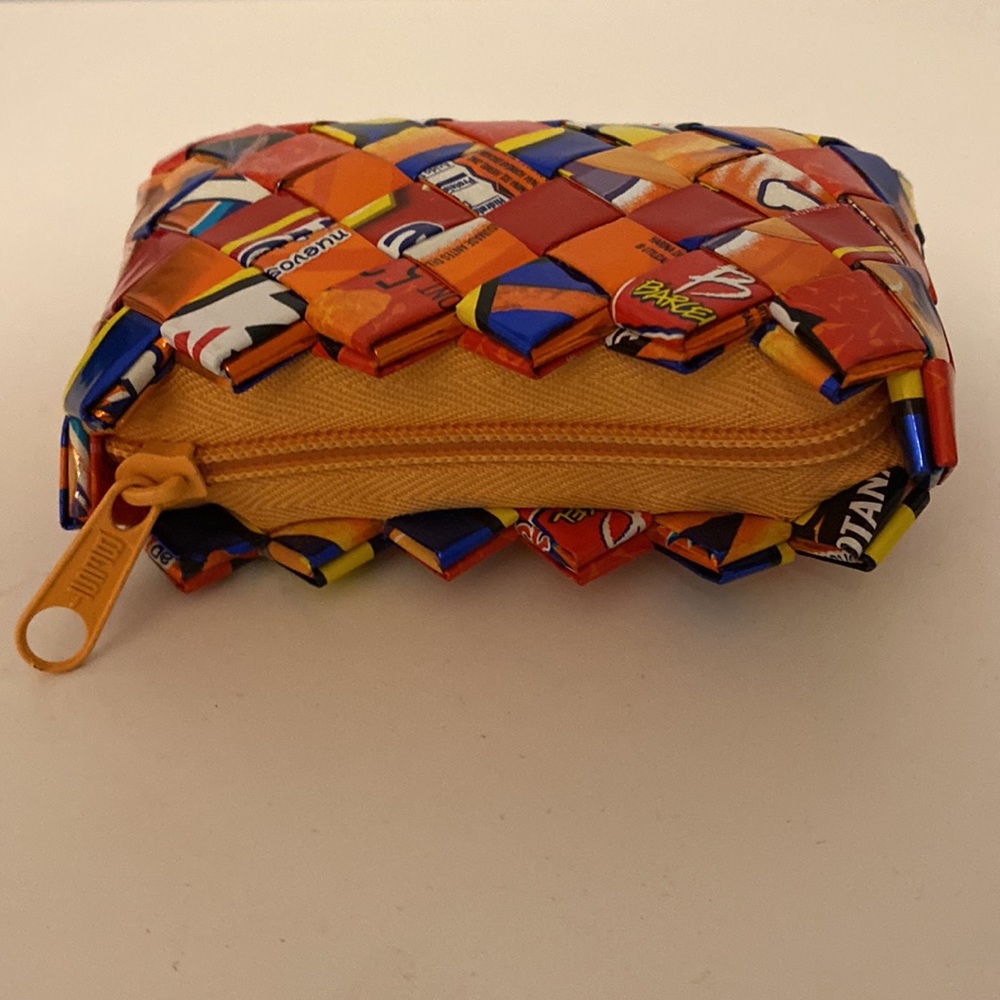 Small Candy/Chip Wrapper Zipper Pouch - image 2